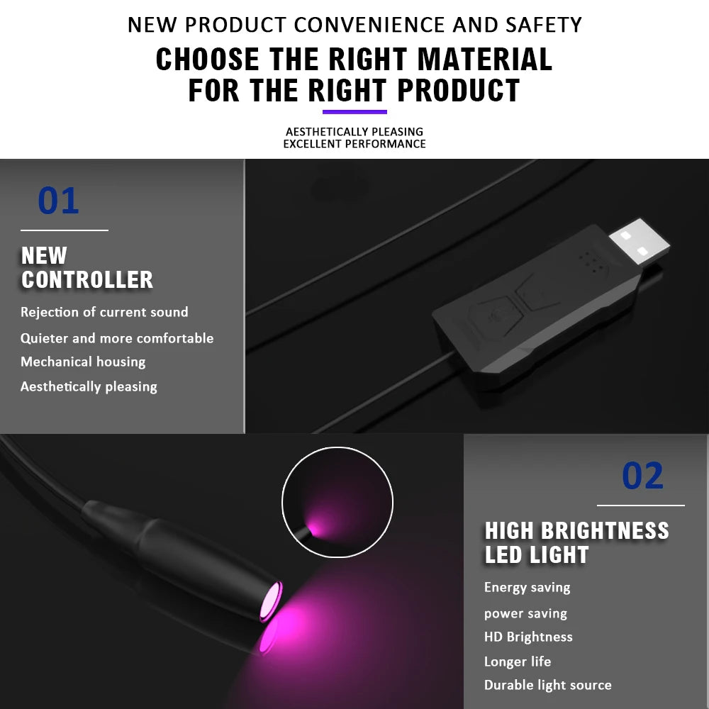 RGB Car Interior Ambient LED Light Strip Invisible USB With App